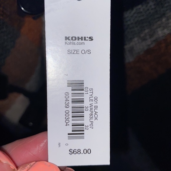 NWT Pretty brown gray black and cream wrap - Picture 6 of 7